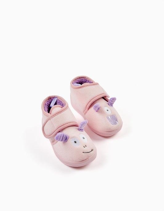 Zippy Baby Girls Monster Slippers