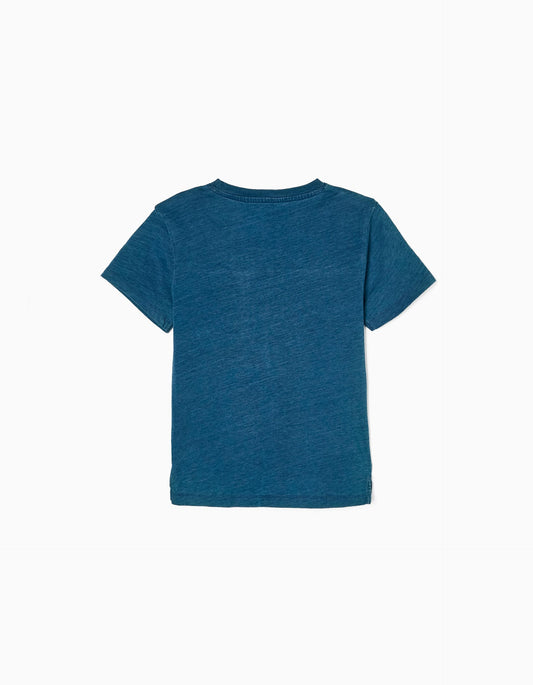 Boys Blue Short Sleeve T-Shirt