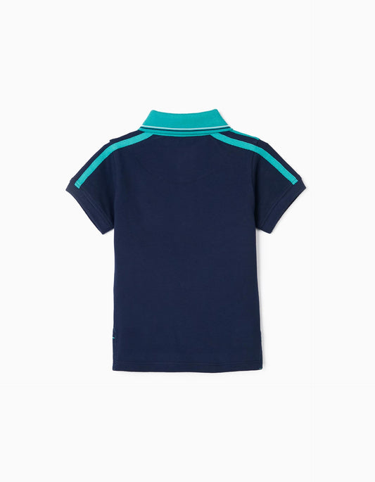 Baby Boy Short Sleeve Piquã£Â© Polo Shirt