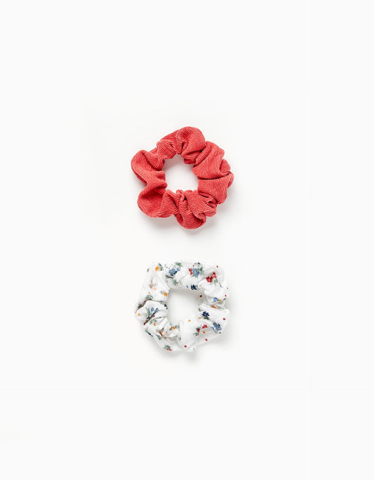 Zippy Girls Pack Of Two Hair Scrunchies