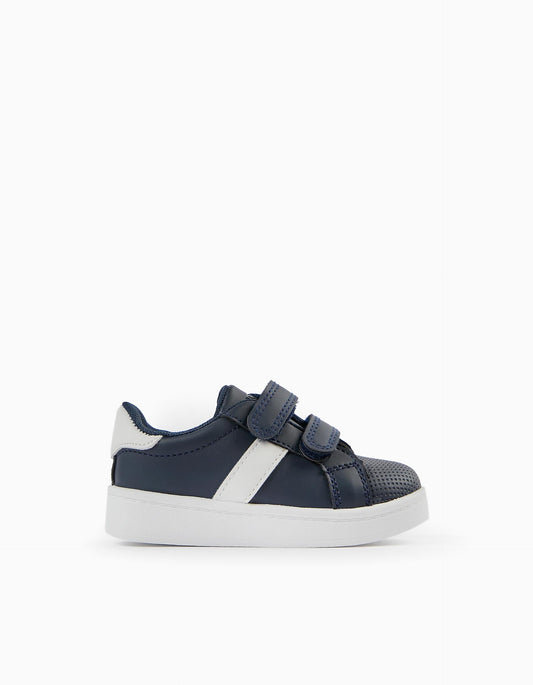 Baby Boy Dark Blue Trainers