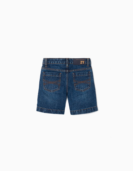 Zippy Boys Dark Blue Denim Shorts