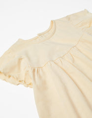 Zippy Cotton T-Shirt With Frills For Girls