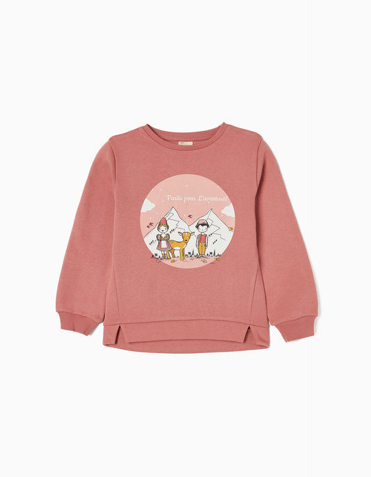 Zippy Girls Pink Sweatshirt