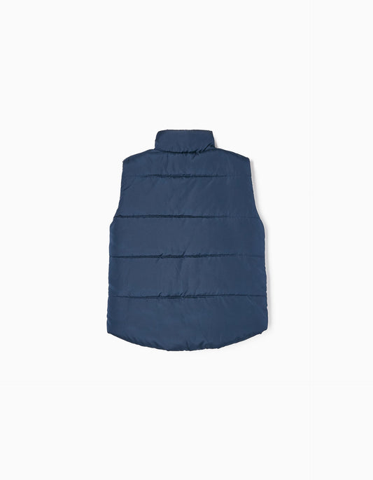 Zippy Baby Boy Dark Blue Padded Gilet