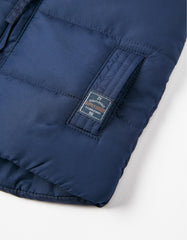 Zippy Baby Boy Dark Blue Padded Gilet