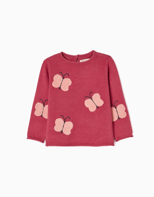 Zippy Baby Girl Pink Jumper