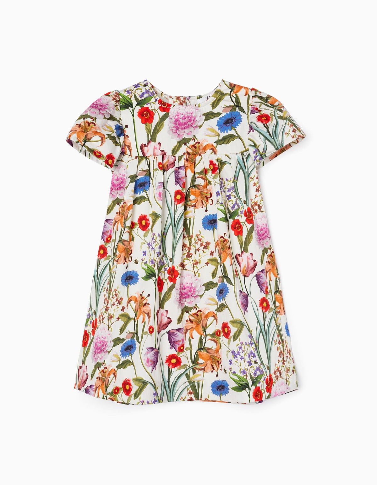 Zippy Cotton Floral Dress For Baby Girls