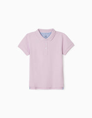 Zippy Boys Lilac Short Sleeve Polo Shirt