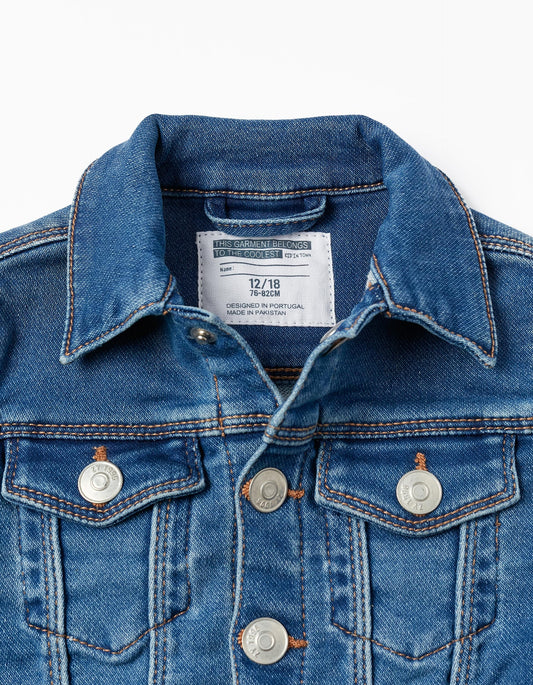 Zippy Baby Boys Cotton Denim Jackets