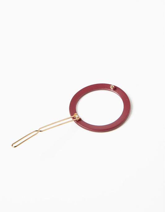 Zippy Girls Brown Round Hair Slide