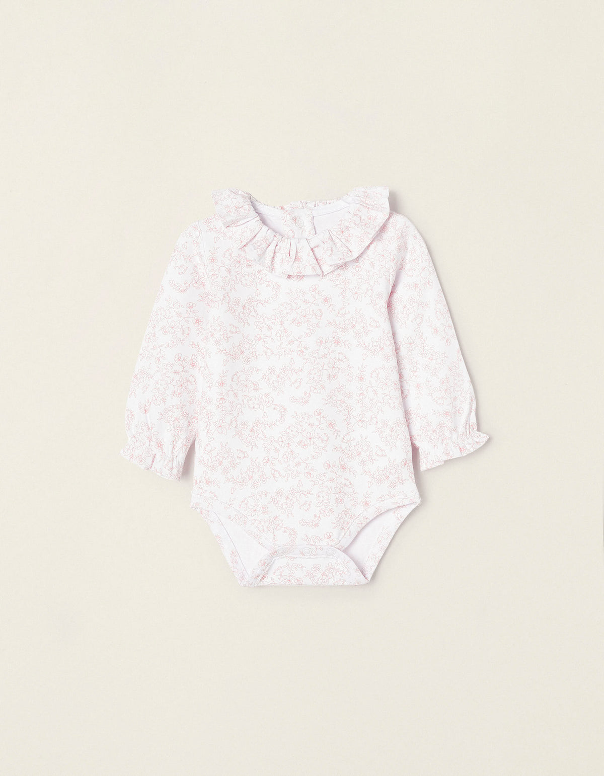 Zippy Floral Bodysuit For Newborn Baby Girls