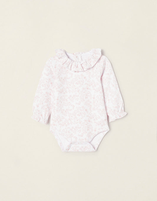 Zippy Floral Bodysuit For Newborn Baby Girls