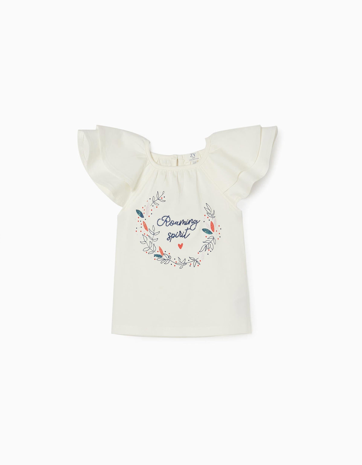 Zippy Baby Girls Frill Sleeved T-Shirt