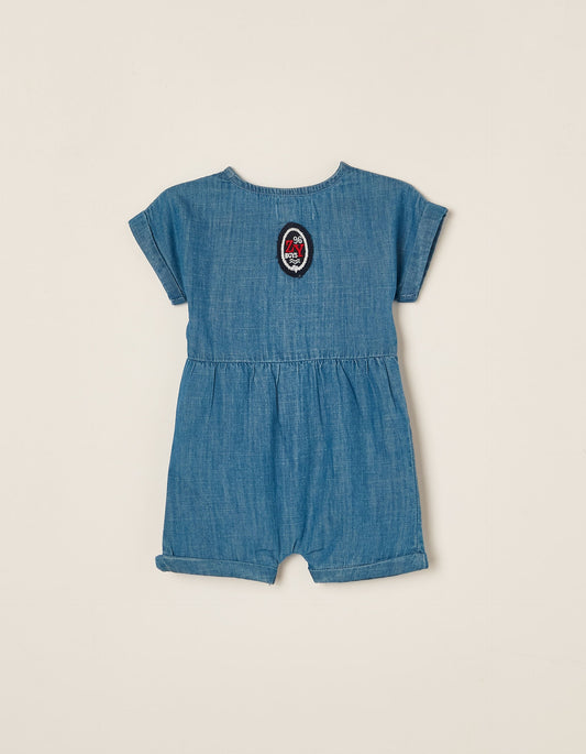 Newborn Short-Sleeved Jumpsuit