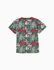 Zippy Boys Cotton T-Shirt With Pattern