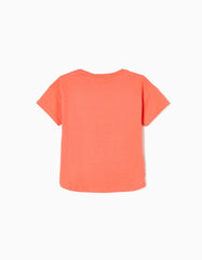 Zippy Girls Coral Short Sleeve T-Shirt