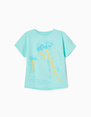 Zippy Cotton T-Shirt For Girls Jellyfish