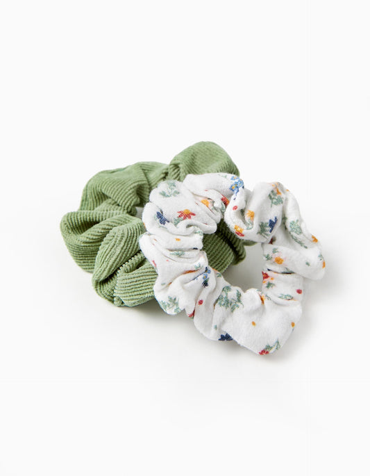 Zippy Girls Pack Of Two Hair Scrunchies