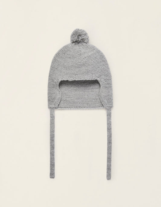 Zippy Newborn Boy Grey Knitted Beanie