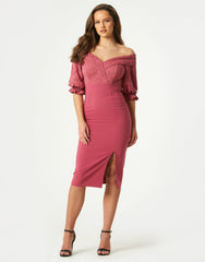 Rose Bardot Midi XS