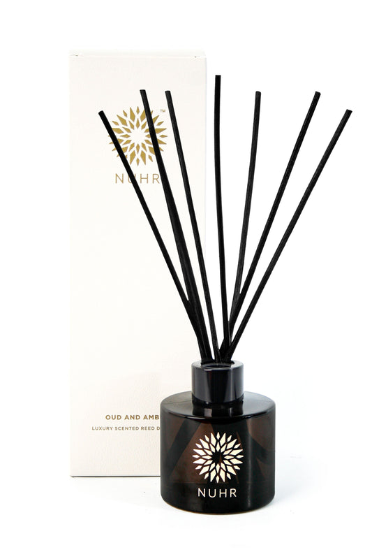 Nuhr Amber And Oud Reed Diffuser