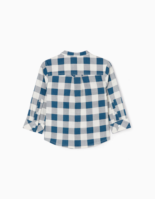 Zippy Cotton Vichy Shirt For Baby Boys 'B&S'