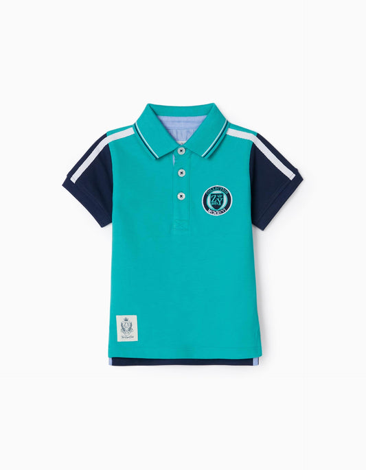 Baby Boy Short Sleeve Piquã£Â© Polo Shirt