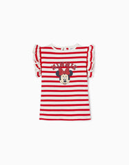 Zippy Striped T-Shirt For Baby Girls Minnie