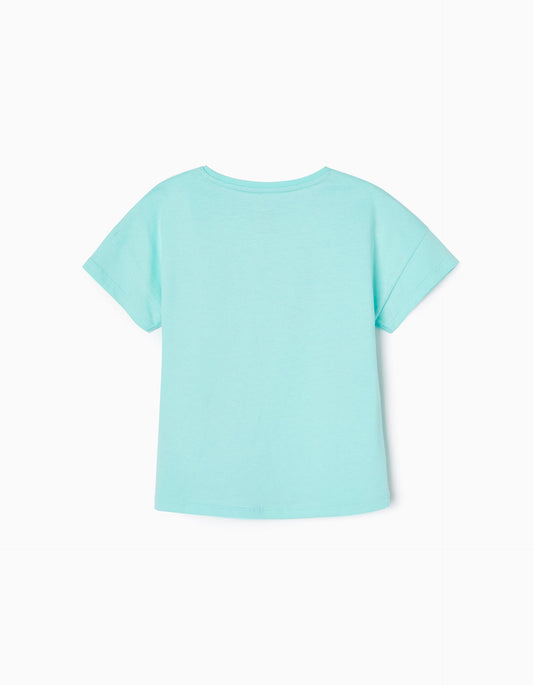 Zippy Cotton T-Shirt For Girls Jellyfish