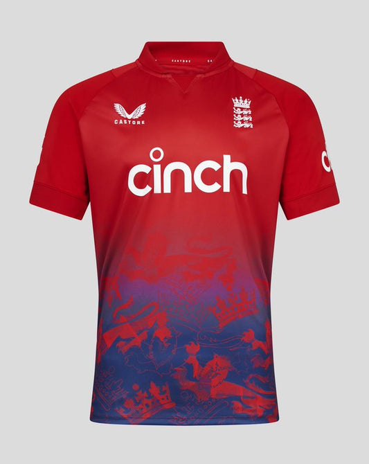 Men'S England Cricket Replica It20 Shirt