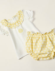 Zippy T-Shirt And Bloomers For Newborns Little Chick