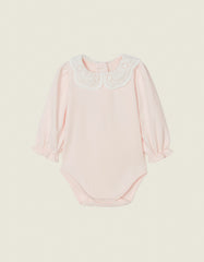 Newborn Long Sleeve Pink Bodysuit