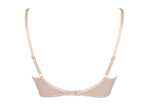 Gossard Superboost Lace Plunge Bra - Nude