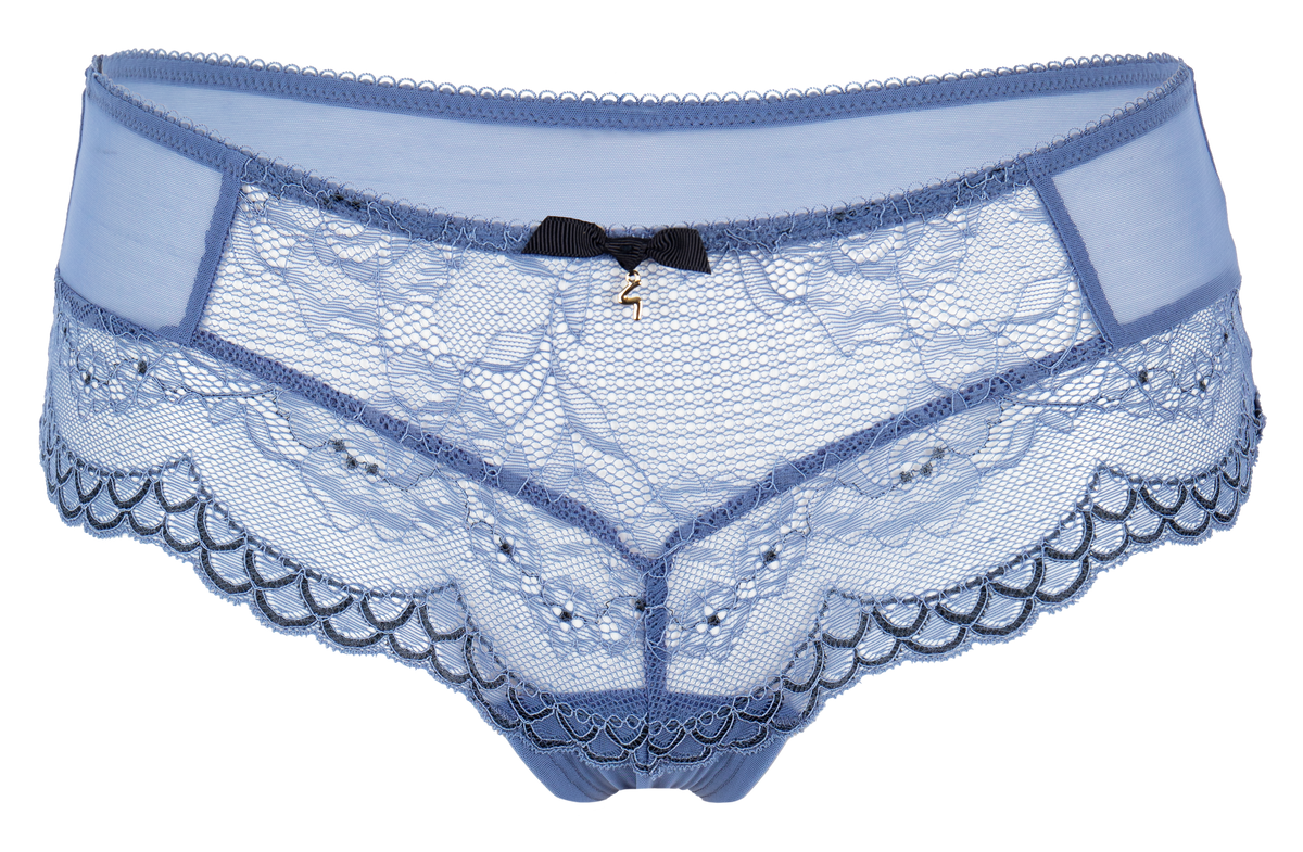 Gossard Superboost Lace Boyshort Panties- Moonlight Blue