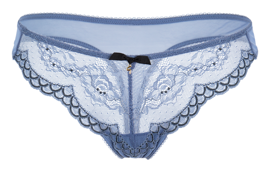 Gossard Superboost Lace Thong- Moonlight Blue