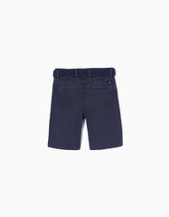 Zippy Boys Midi Chino Shorts With Belt