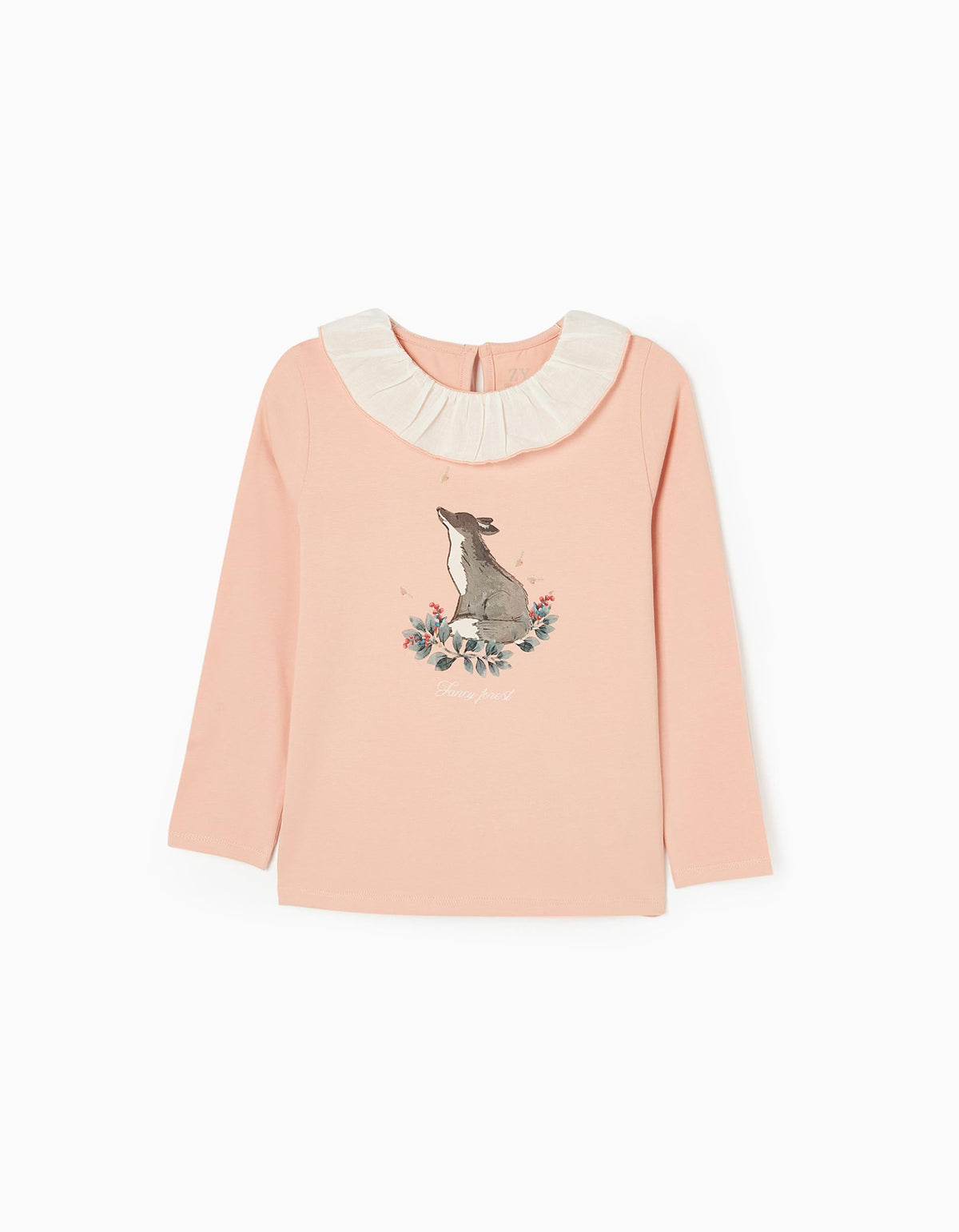 Zippy Girls Long Sleeve Cotton T-Shirt