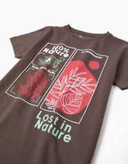 Zippy Boys 'Lost In Nature' Cotton T-Shirt