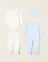 Zippy Baby Boy 'Hedgehog' 4-Piece Set For Babies