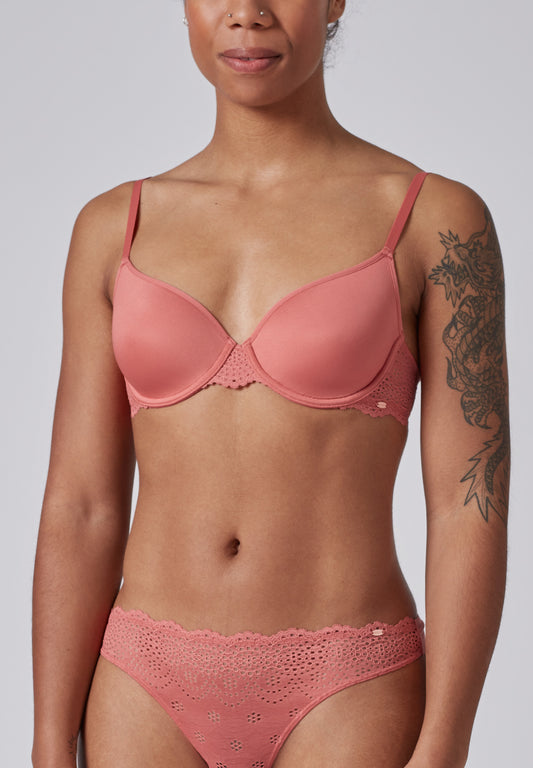 Skiny Every Day In Bamboo Lace Women Spacer Bra