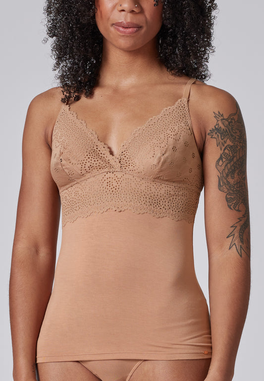 Skiny Women Camisole Every Day In Bamboo Lace