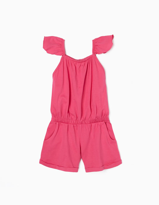 Zippy Girls Pink Jumpsuit