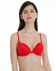 Isla&Evie Double Push Up Bra 32A / Red