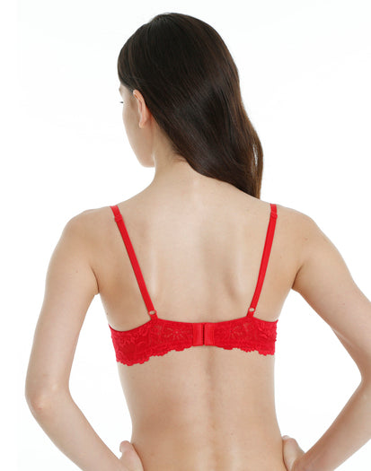 Isla&Evie Double Push Up Bra 32A / Red