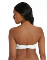 Isla&Evie Padded Lace Trim Bra 32A / White