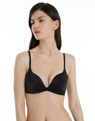 Isla&Evie Wire Free Push Up Bra 32A / Black