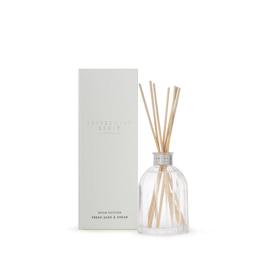 Peppermint Grove Fresh Sage & Cedar - Mini Diffuser 100Ml