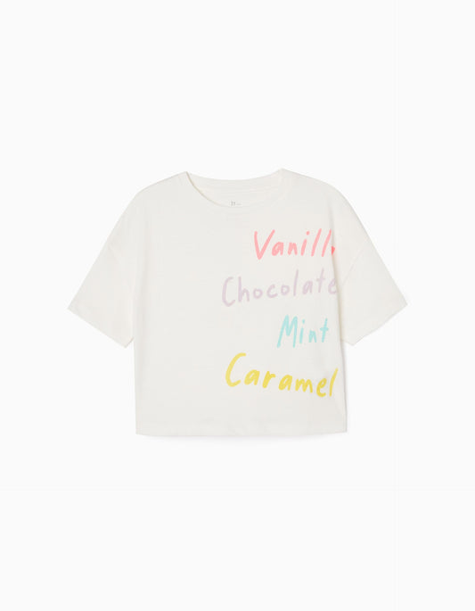 Zippy Cotton T-Shirt For Girls Flavours