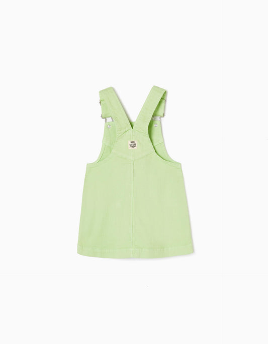 Zippy Baby Girls Cotton Twill Pinafore Dress